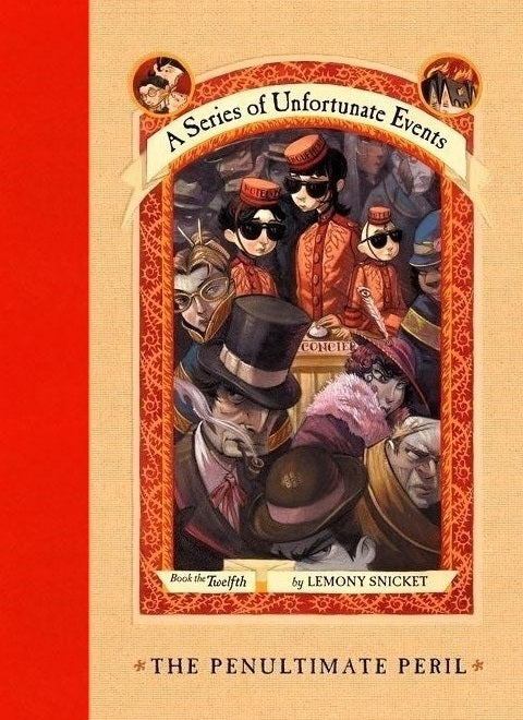 Book cover of The Penultimate Peril by Lemony Snicket, Brett Helquist (Illus.)