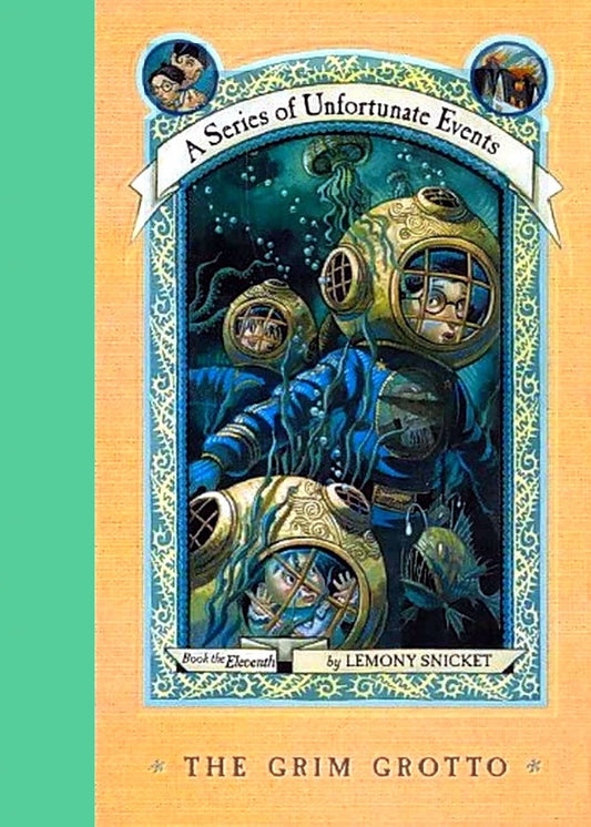 Book cover of The Grim Grotto by Lemony Snicket, Brett Helquist (Illus.)