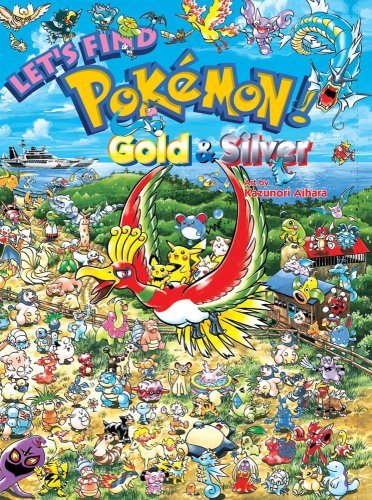 Book cover of Let's Find Pokémon! Gold & Silver by Kazunori Aihara