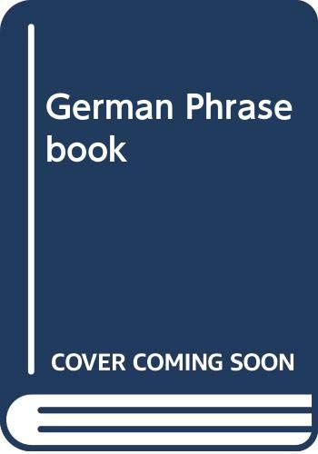 Book cover of German Phrasebook by Stuart Fortey