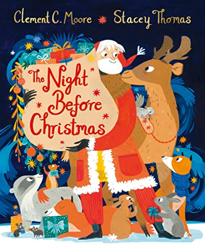 Book cover of The Night Before Christmas, Illustrated By Stacey Thomas by Clement Clarke Moore