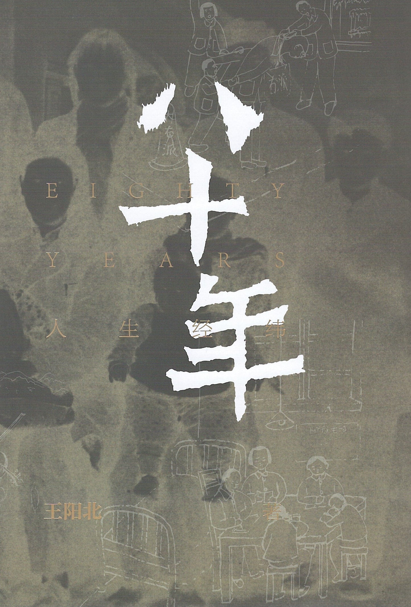 Book cover of 八十年·人生经纬 by 王阳北
