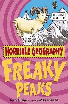 Book cover of Freaky Peaks by Anita Ganeri