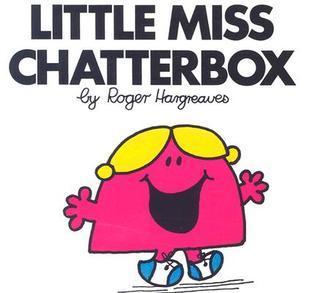 Book cover of Little Miss Chatterbox by Roger Hargreaves