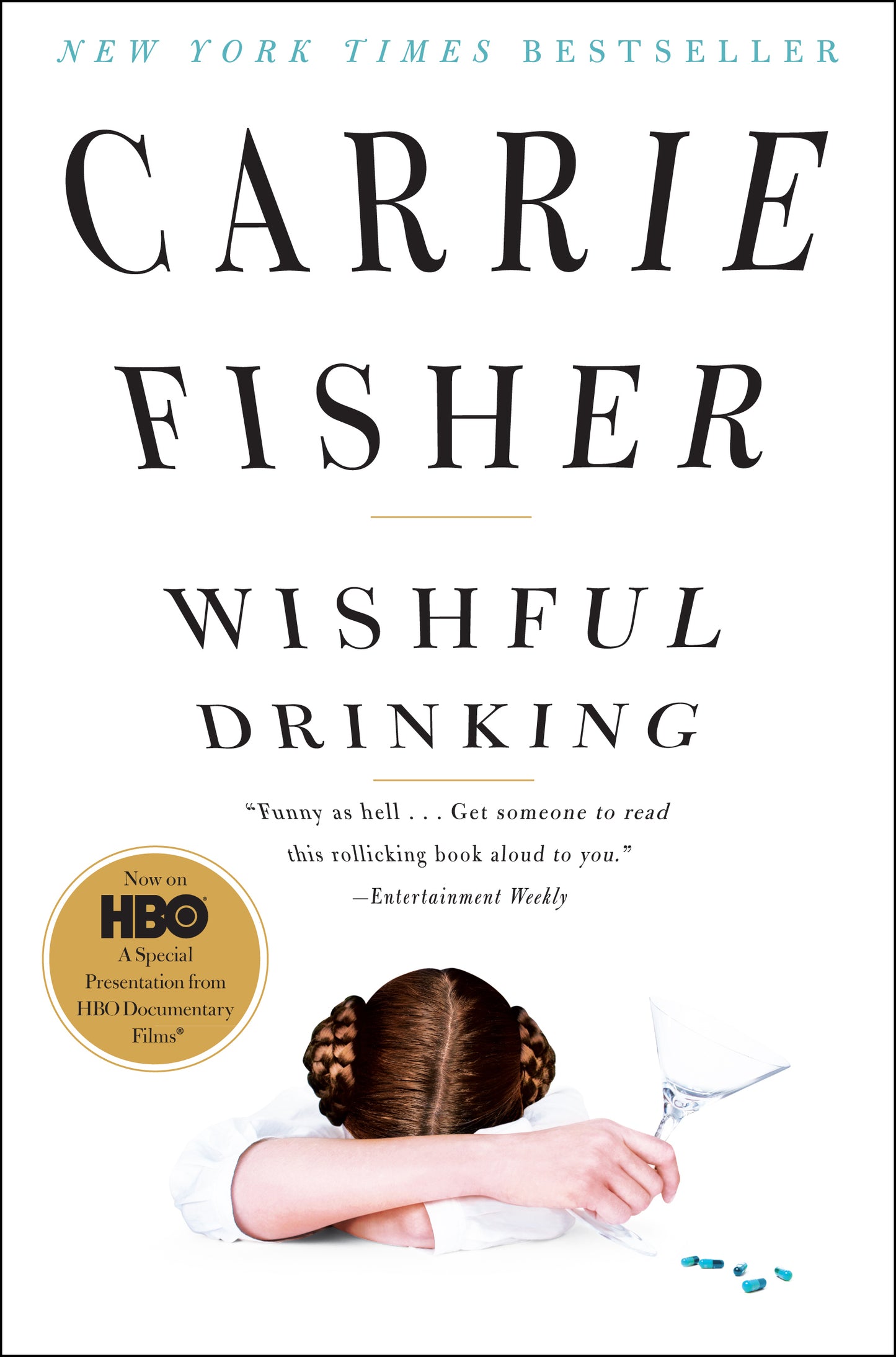 Book cover of Wishful Drinking by Carrie Fisher
