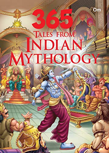 Book cover of 365 Tales Of Indian Mythology by OM Books Editorial Team