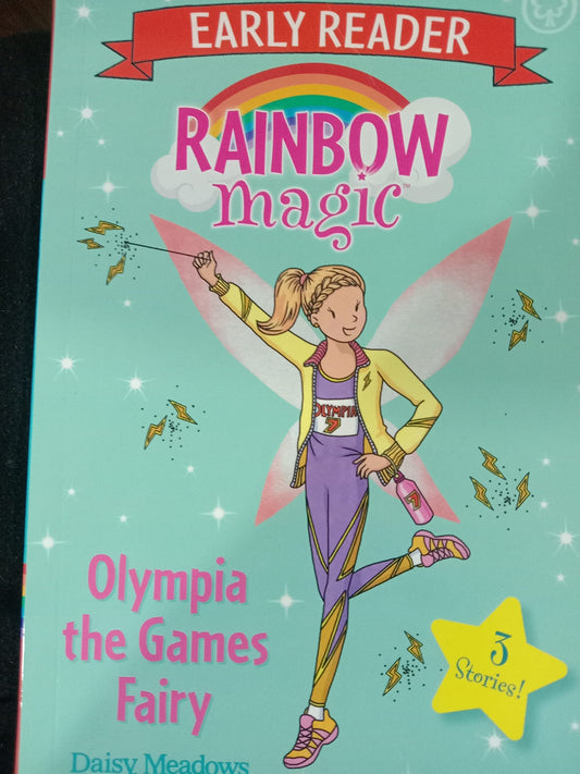 Book cover of Olympia the Games Fairy by Daisy Meadows