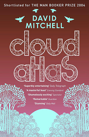 Book cover of Cloud Atlas by David Mitchell