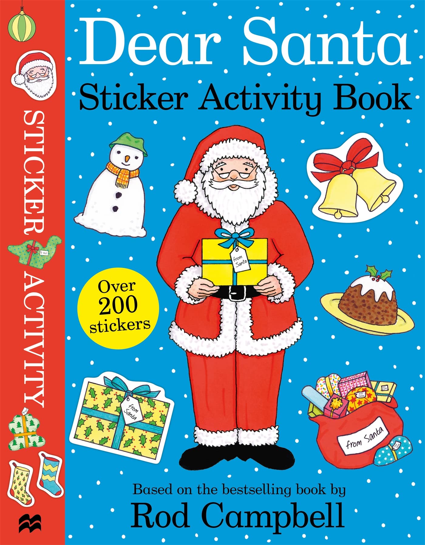Book cover of Dear Santa Sticker Activity Book by Rod Campbell