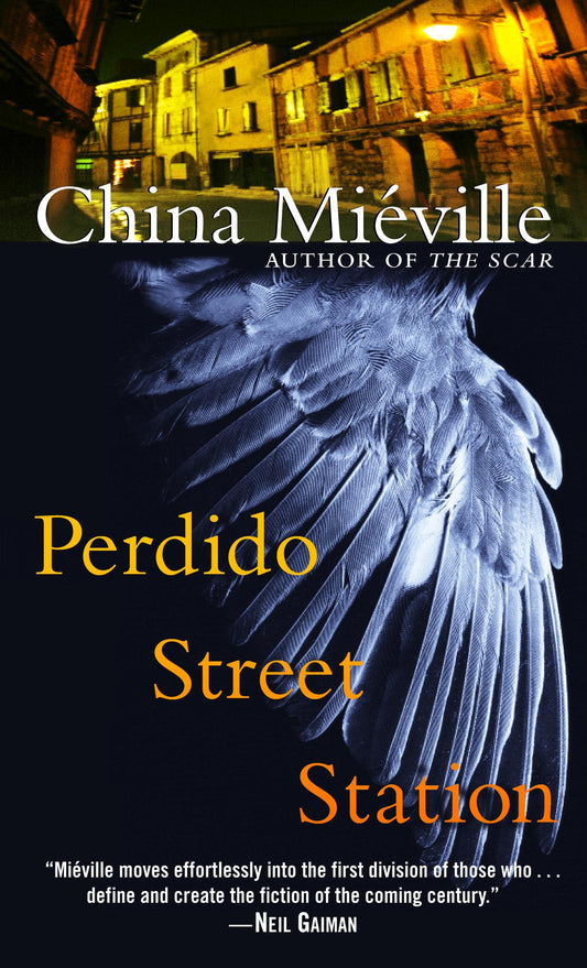 Book cover of Perdido Street Station by China Miéville