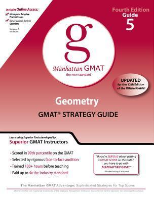 Book cover of Geometry Gmat Preparation Guide by Manhattan Prep