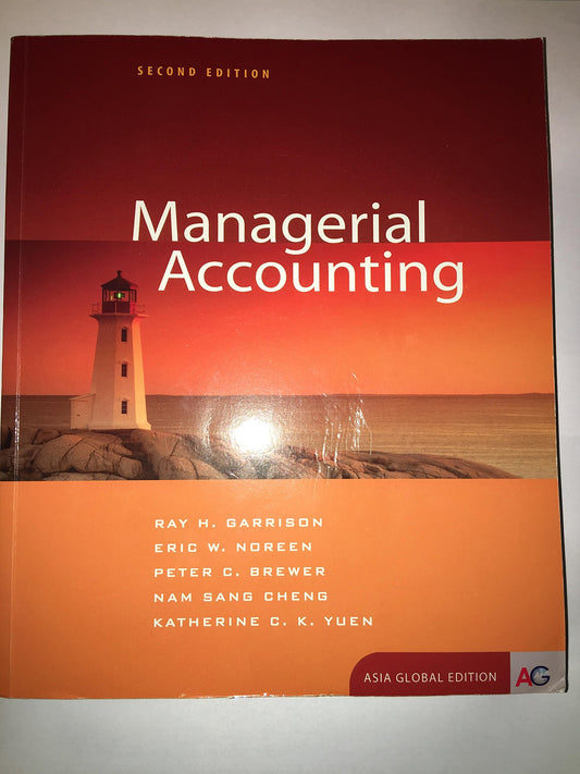 Book cover of Managerial Accounting by Carl S. Warren