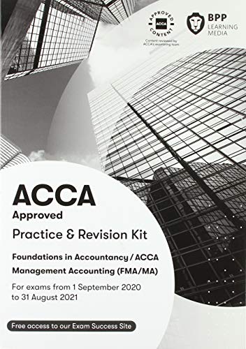 Book cover of FIA Found in Mgmt Account FMA ACCA F2 by BPP Learning Media
