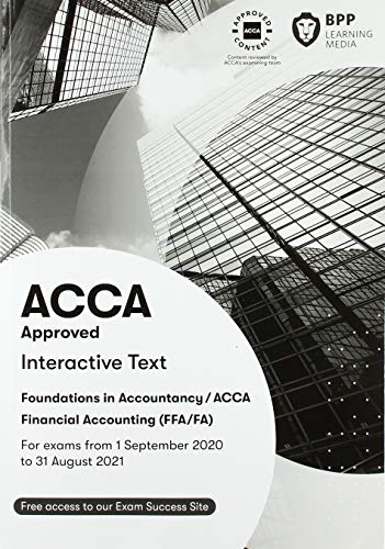Book cover of FIA Foundation of Financial Accounting FFA ACCA F3 by BPP Learning Media