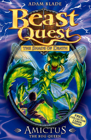 Book cover of Amictus The Bug Queen by Adam Blade