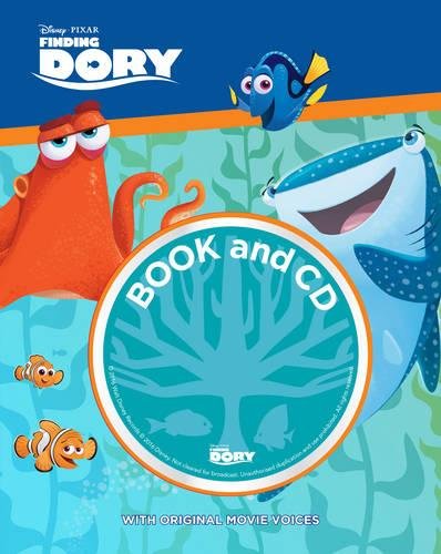 Book cover of Disney Pixar Finding Dory Book And CD: With Original Movie Voices by Parragon Books