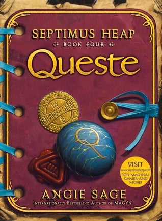 Book cover of Queste by Angie Sage