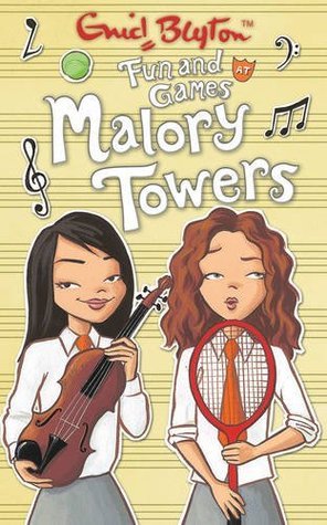 Book cover of Fun and Games at Malory Towers by Pamela Cox