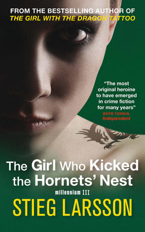 Book cover of The Girl Who Kicked The Hornet's Nest by Stieg Larsson, Reg Keeland (Trans.)
