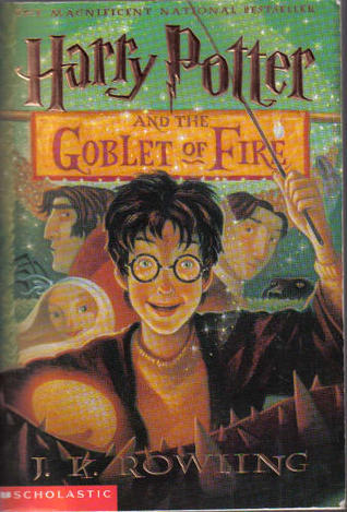 Book cover of Harry Potter And The Goblet Of Fire by J.K. Rowling, Mary GrandPré (Illus.)