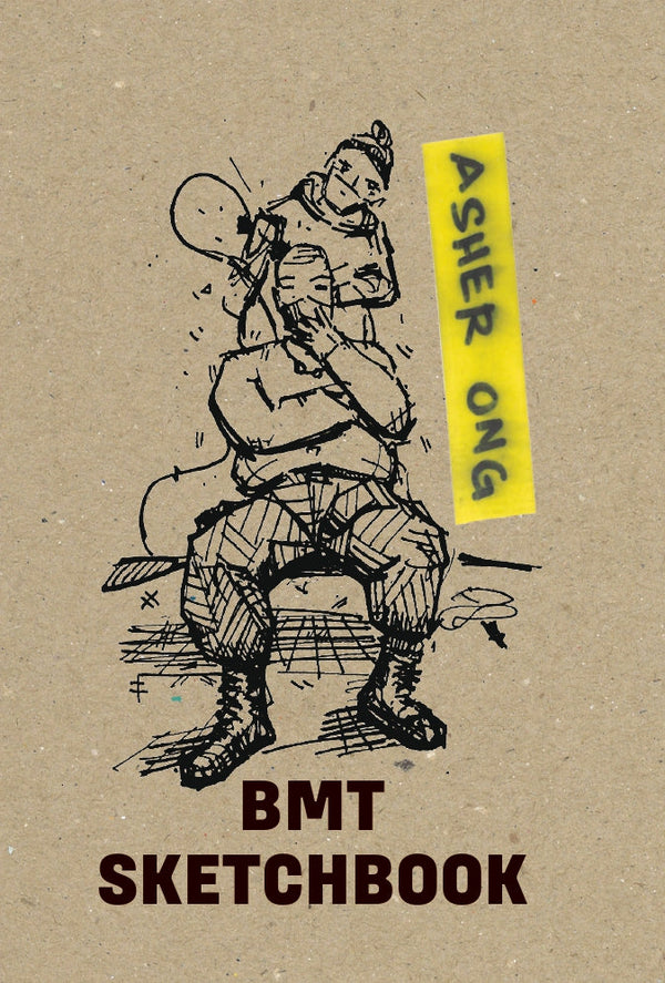 Book cover of BMT Sketchbook by Asher Ong
