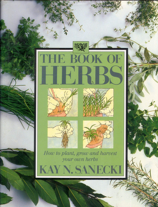 Book cover of The Book of Herbs by Kay N. Sanecki