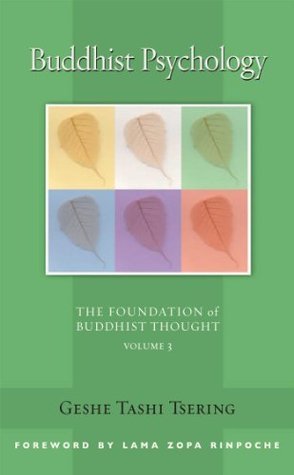 Book cover of Buddhist Psychology by Geshe Tashi Tsering, Gordon McDougall (Ed.), Thubten Zopa (Foreword)