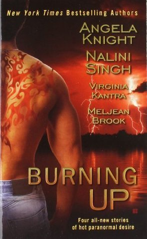 Book cover of Burning Up by Angela Knight, Nalini Singh, Virginia Kantra, Meljean Brook