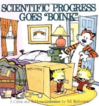 Book cover of Scientific Progress Goes "Boink" by Bill Watterson