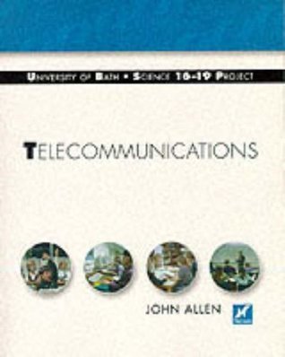 Book cover of Telecommunications by Senior Lecturer Department of Geography John Allen