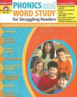 Book cover of Evan-Moor Phonics And Word Study For Struggling Readers by Evan-Moor Educational Publishing