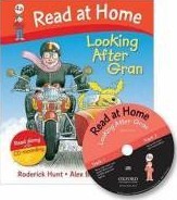 Book cover of Looking After Gran by Roderick Hunt, Cynthia Rider, Alex Brychta (Illus.)