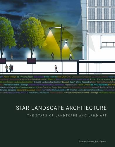 Book cover of Star Landscape Architecture by Francesc Zamora Mola
