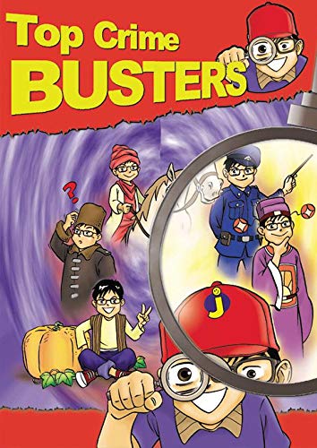 Book cover of Top Crime Busters / Comic Book - 16 Famous True Cases, Solved by Ordinary People by Jack Cheong (illustrator)