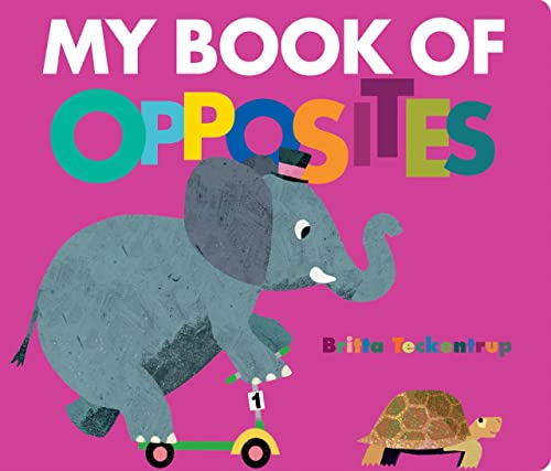 Book cover of My Book Of Opposites by Britta Teckentrup (Illus.)