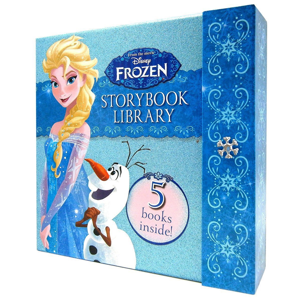 Book cover of Disney Frozen Storybook Library by Madeline Grey