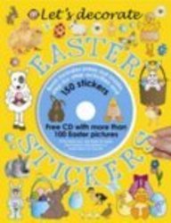 Book cover of Let's Decorate Easter Stickers by Roger Priddy