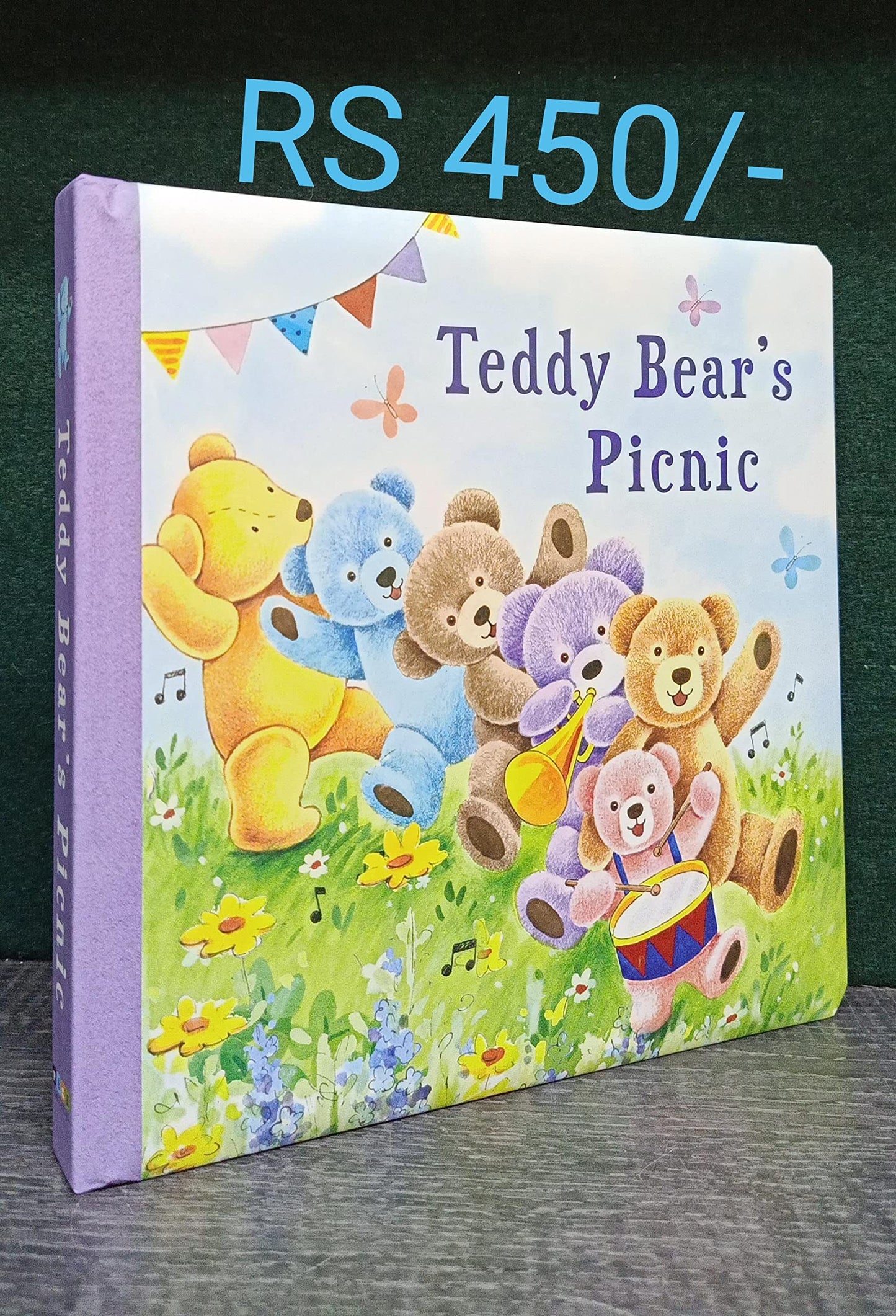 Book cover of Teddy Bear's Picnic - Kids Books - Children's Books - Toddler Books by Page Publications