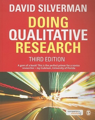 Book cover of Doing Qualitative Research by David    Silverman