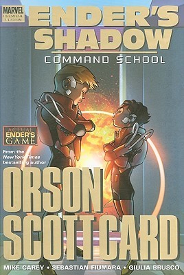 Book cover of Ender's Shadow: Command School by Mike Carey