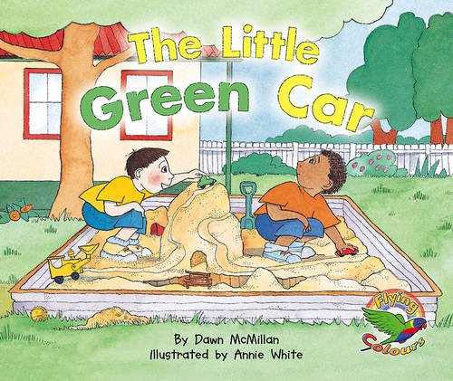 Book cover of The Little Green Car by Houghton Mifflin Harcourt