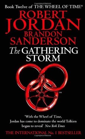 Book cover of The Gathering Storm by Robert Jordan, Brandon Sanderson