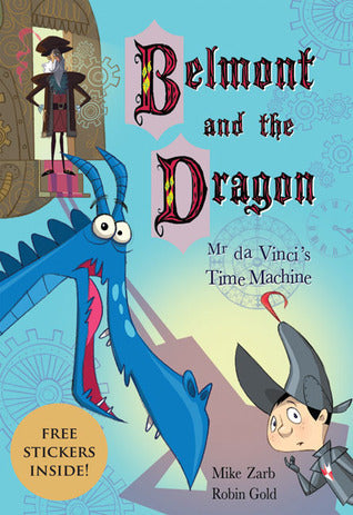 Book cover of Mr. Da Vinci's Time Machine by Mike Zarb, Robin Gold