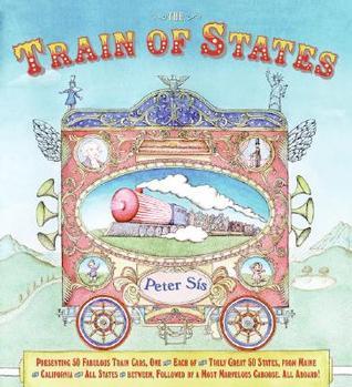 Book cover of The Train Of States by Peter Sís