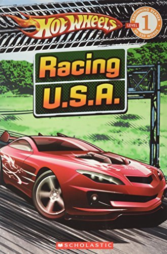 Book cover of Hot Wheels Racing U.S.A. by Myles Ryder, Dave   White (Illus.)