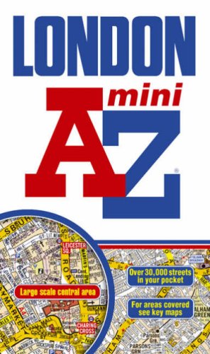 Book cover of London Mini Street Atlas by Various