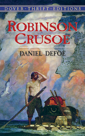 Book cover of Robinson Crusoe by Daniel Defoe