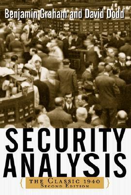 Book cover of Security Analysis by Benjamin Graham, David Dodd