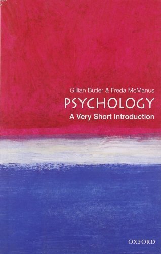 Book cover of Psychology: A Very Short Introduction by Gillian Butler, Freda McManus