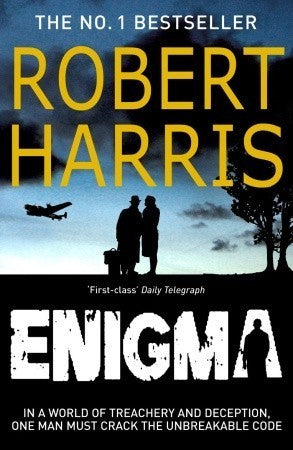 Book cover of Enigma by Robert   Harris